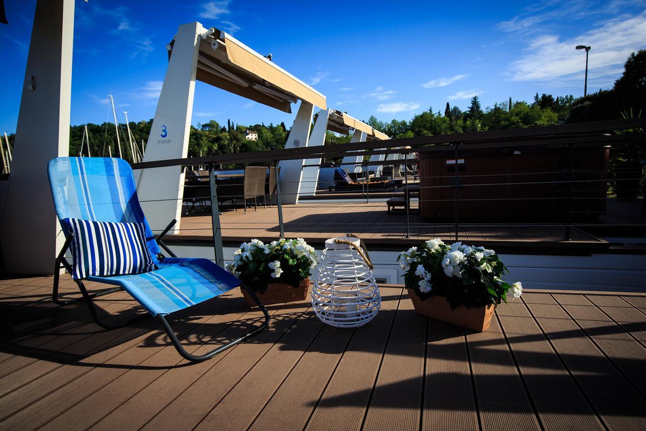 Floating Sea House Kahne Portoroz Villa Bagian luar foto